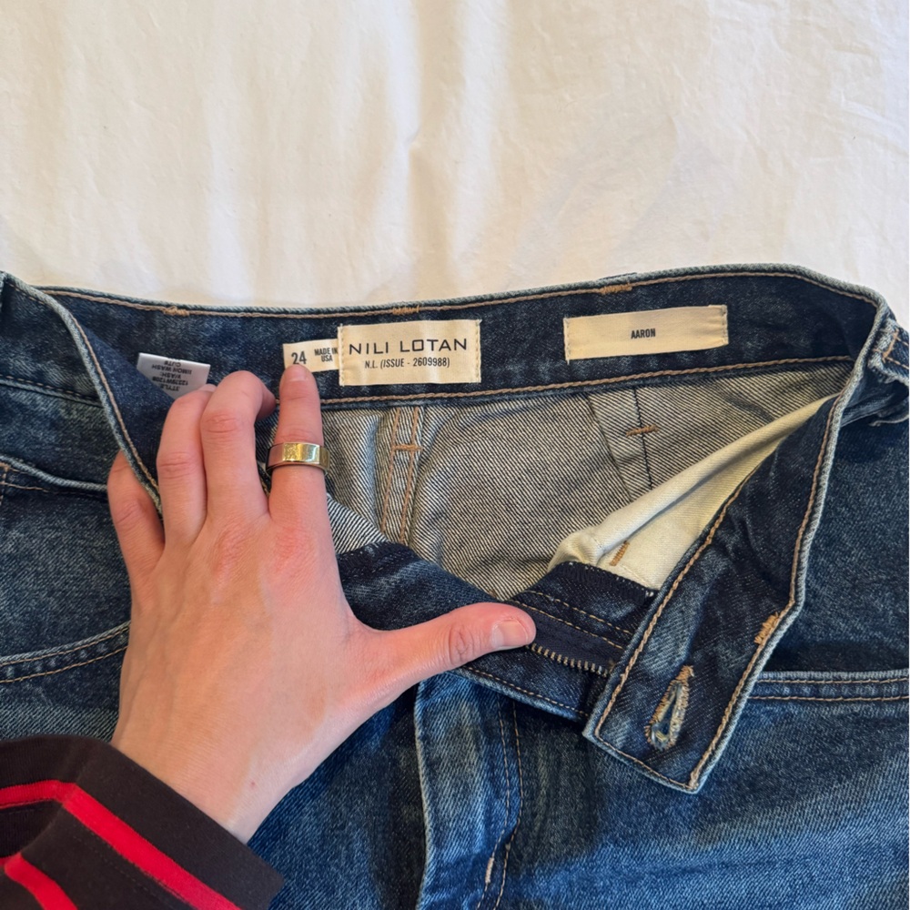 Nili Lotan Aaron wide-leg jeans - Picture 7 of 8